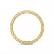 FlyerFit® 18K Yellow Gold Vintage Wedding Band