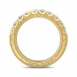 FlyerFit® 14K Yellow Gold Vintage Wedding Band
