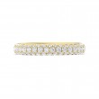 FlyerFit® 14K Yellow Gold Micropave Wedding Band