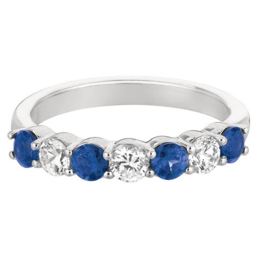 FlyerFit&reg; 14K White Gold Anniversary Bands