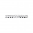 FlyerFit® 14K White Gold Vintage Wedding Band