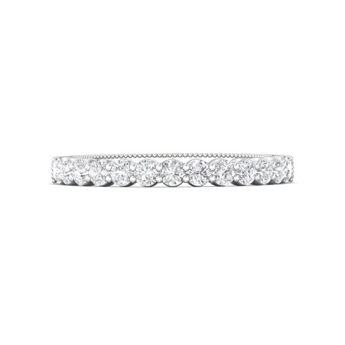 FlyerFit&reg; Platinum Vintage Wedding Band