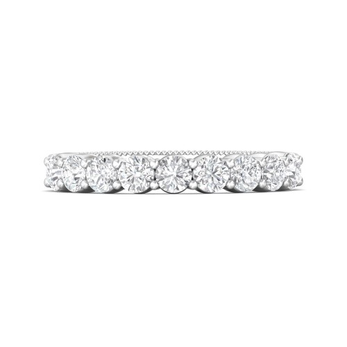 FlyerFit&reg; Platinum Vintage Wedding Band