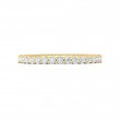 FlyerFit® 18K Yellow Gold Vintage Wedding Band