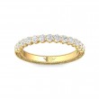 FlyerFit® 18K Yellow Gold Vintage Wedding Band