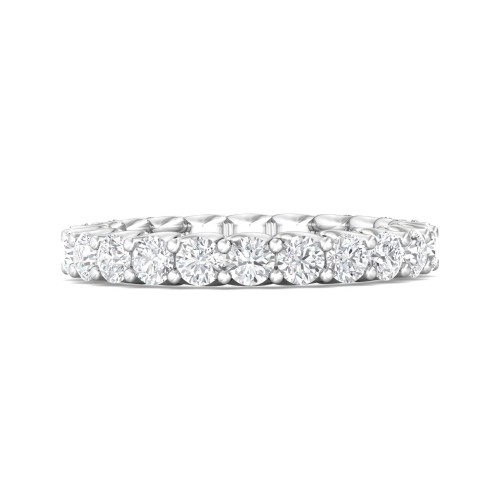 FlyerFit&reg; Platinum Eternity Wedding Band