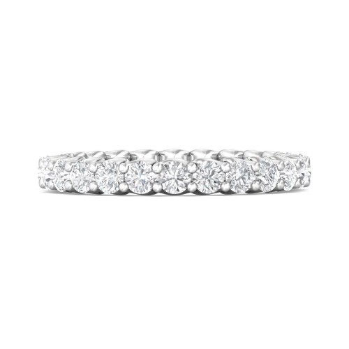 FlyerFit&reg; Platinum Eternity Wedding Band