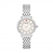 Michele Sidney MOP Diamond Stainless Watch