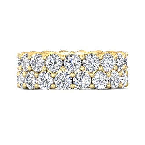 FlyerFit&reg; 18K Yellow Gold Anniversary Bands