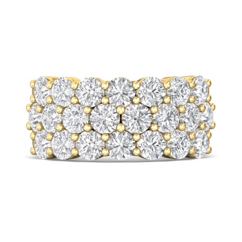 FlyerFit&reg; 18K Yellow Gold Anniversary Bands