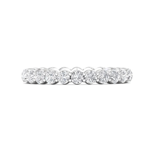 FlyerFit&reg; Platinum Eternity Wedding Band