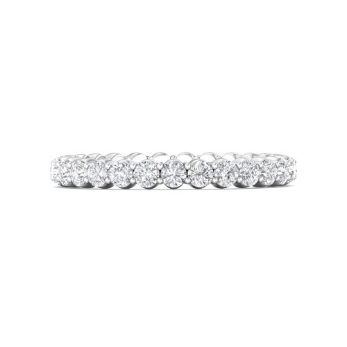 FlyerFit&reg; Platinum Eternity Wedding Band