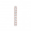 FlyerFit® 14K Pink Gold Eternity Wedding Band