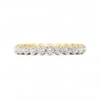 FlyerFit® 14K Yellow Gold Eternity Wedding Band