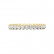 FlyerFit® 14K Yellow Gold Eternity Wedding Band