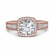 FlyerFit® 18K Pink Gold Encore Engagement Ring