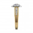 FlyerFit® 14K Yellow and 14K White Gold Encore Engagement Ring