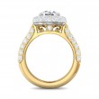 FlyerFit® 14K Yellow and 14K White Gold Encore Engagement Ring