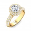 FlyerFit® 14K Yellow Gold Encore Engagement Ring