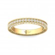 FlyerFit® 14K Yellow Gold Vintage Wedding Band