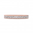 FlyerFit® 18K Pink Gold Vintage Wedding Band