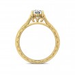 FlyerFit® 14K Yellow Gold Vintage Engagement Ring