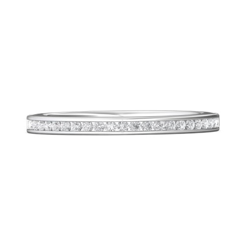 FlyerFit&reg; Platinum Channel  Wedding Band