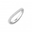 FlyerFit® Platinum Vintage Wedding Band