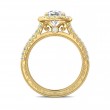 FlyerFit® 14K Yellow Gold Vintage Engagement Ring