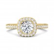 FlyerFit® 14K Yellow Gold Vintage Engagement Ring
