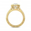 FlyerFit® 14K Yellow Gold Vintage Engagement Ring