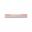 FlyerFit® 18K Pink Gold Vintage Wedding Band