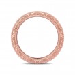 FlyerFit® 18K Pink Gold Vintage Wedding Band