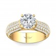 FlyerFit® 14K Yellow Gold Encore Engagement Ring