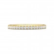FlyerFit® 18K Yellow Gold Vintage Wedding Band