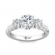 FlyerFit® 18K White Gold Encore Engagement Ring