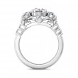 FlyerFit® 18K White Gold Encore Engagement Ring