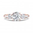 FlyerFit® 18K Pink Gold Encore Engagement Ring