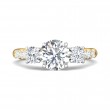 FlyerFit® 14K Yellow and 14K White Gold Encore Engagement Ring