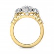 FlyerFit® 14K Yellow and 14K White Gold Encore Engagement Ring