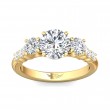 FlyerFit® 14K Yellow Gold Encore Engagement Ring