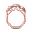 FlyerFit® 18K Pink Gold Encore Engagement Ring