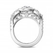 FlyerFit® 18K White Gold Encore Engagement Ring