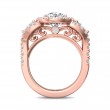 FlyerFit® 18K Pink Gold Encore Engagement Ring