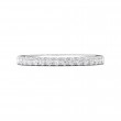 FlyerFit® Platinum Vintage Wedding Band