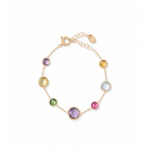 Marco Bicego 18K Gold Mixed Stone Bracelet