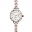 Birdy 34MM Watch With Pearl White Dial And StainleSS And Rose Gold Plated Bracelet