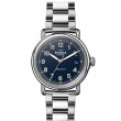 Runwell 39.5MM Watch With Midnight Blue Dial And StainleSS Steel Bracelet