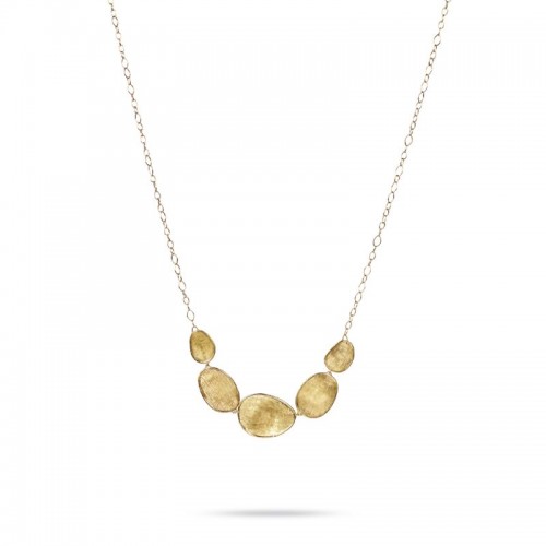 Lunaria Gold Medium Graduated Collar Necklace