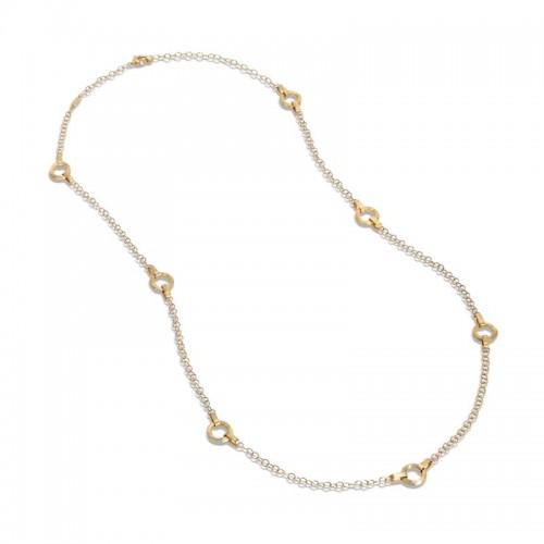 Jaipur Gold Long Chain Necklace